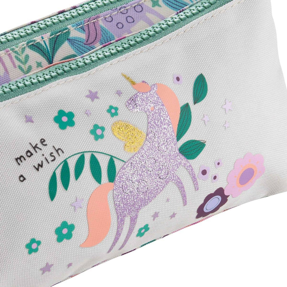Federmäppchen mit 4 Fächern – Magic Unicorn