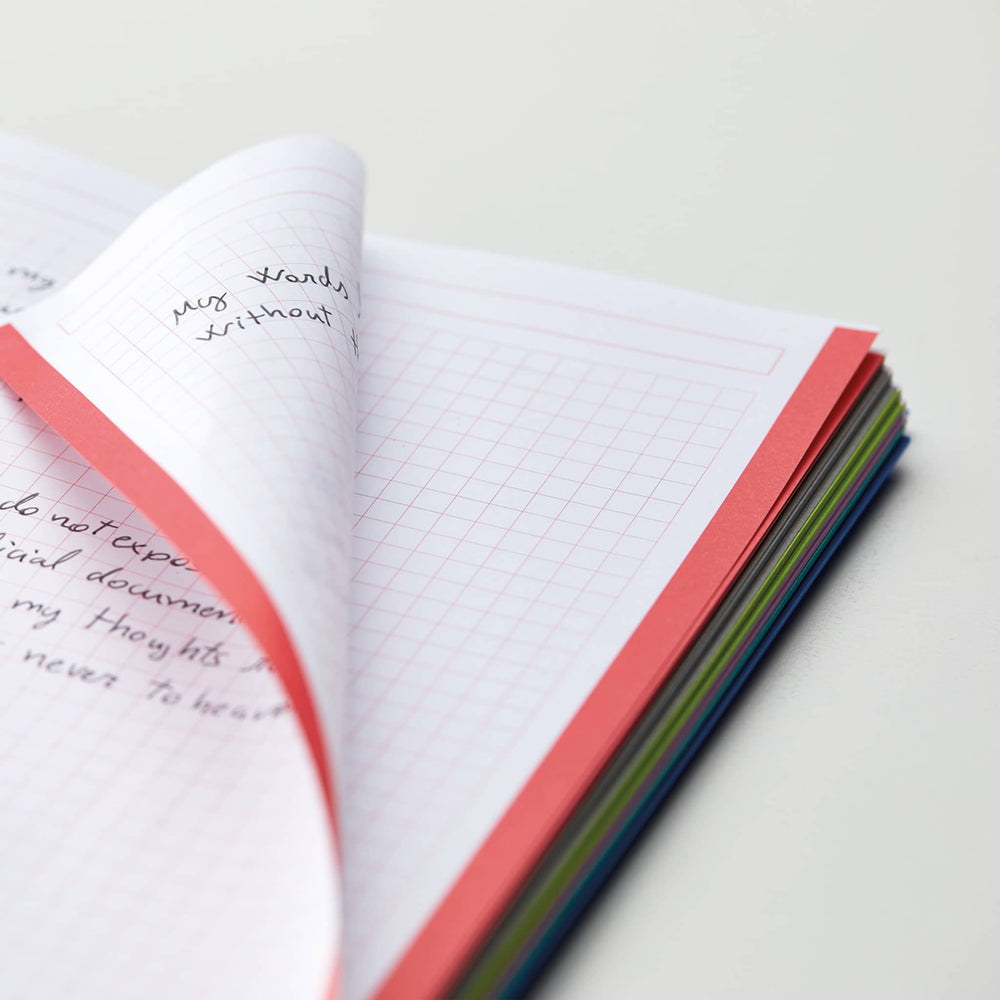 A4-Spiralblock – Green, 150 Seiten, kariert