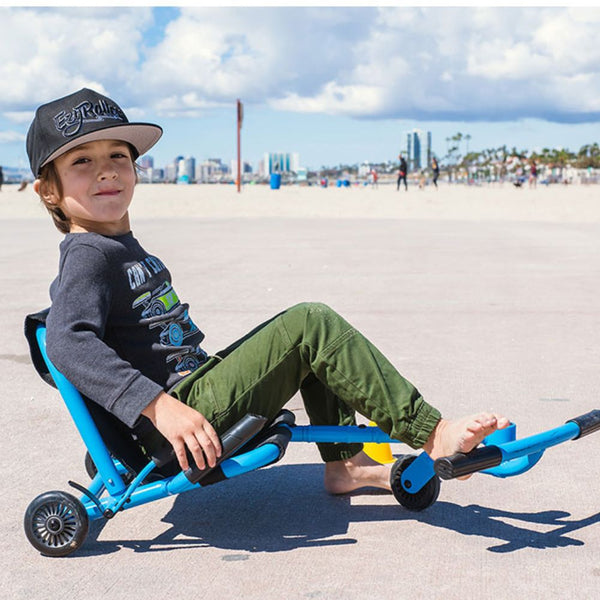 Kinderfahrzeug & Sitz-Gokart mit Beinantrieb - Classic Light Green (3-12 Jahre)