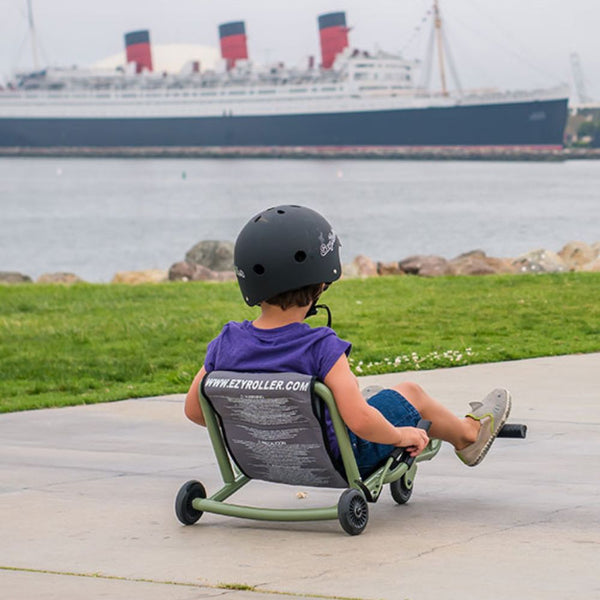 Kinderfahrzeug & Sitz-Gokart mit Beinantrieb - Classic Purple (3-12 Jahre)