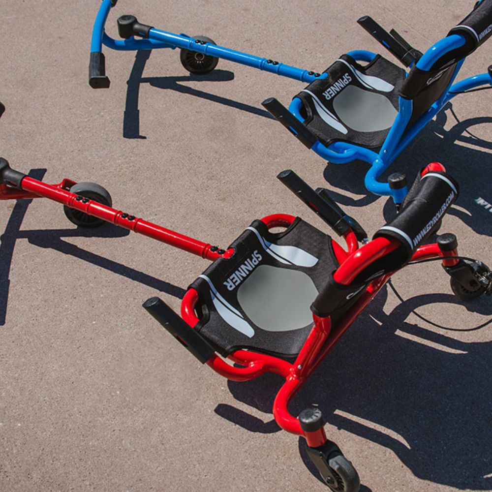 360° Action-Sitz-Gokart & Kinderfahrzeug - Spinner X Blue (4-12 Jahre)