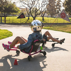 Drifting-Sitz-Gokart & Kinderfahrzeug - Drifter X Blue (4-12 Jahre)