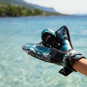 Pro Catch Wasser-Baseball Set – Handschuh & Ball für Pool und Meer