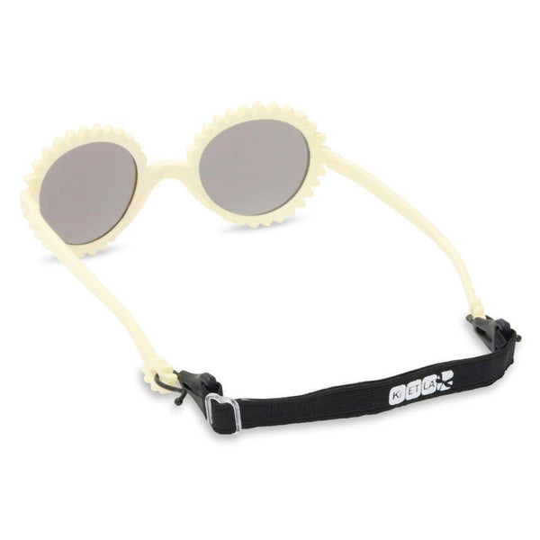 Flexible Kindersonnenbrille Fleur 1-2 J. - Butter