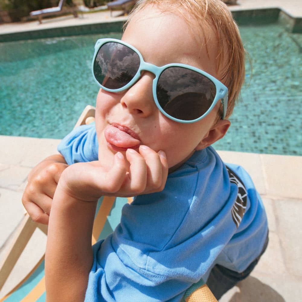 Flexible polarisierte Kindersonnenbrille Wazz 7-12 J. - Storm