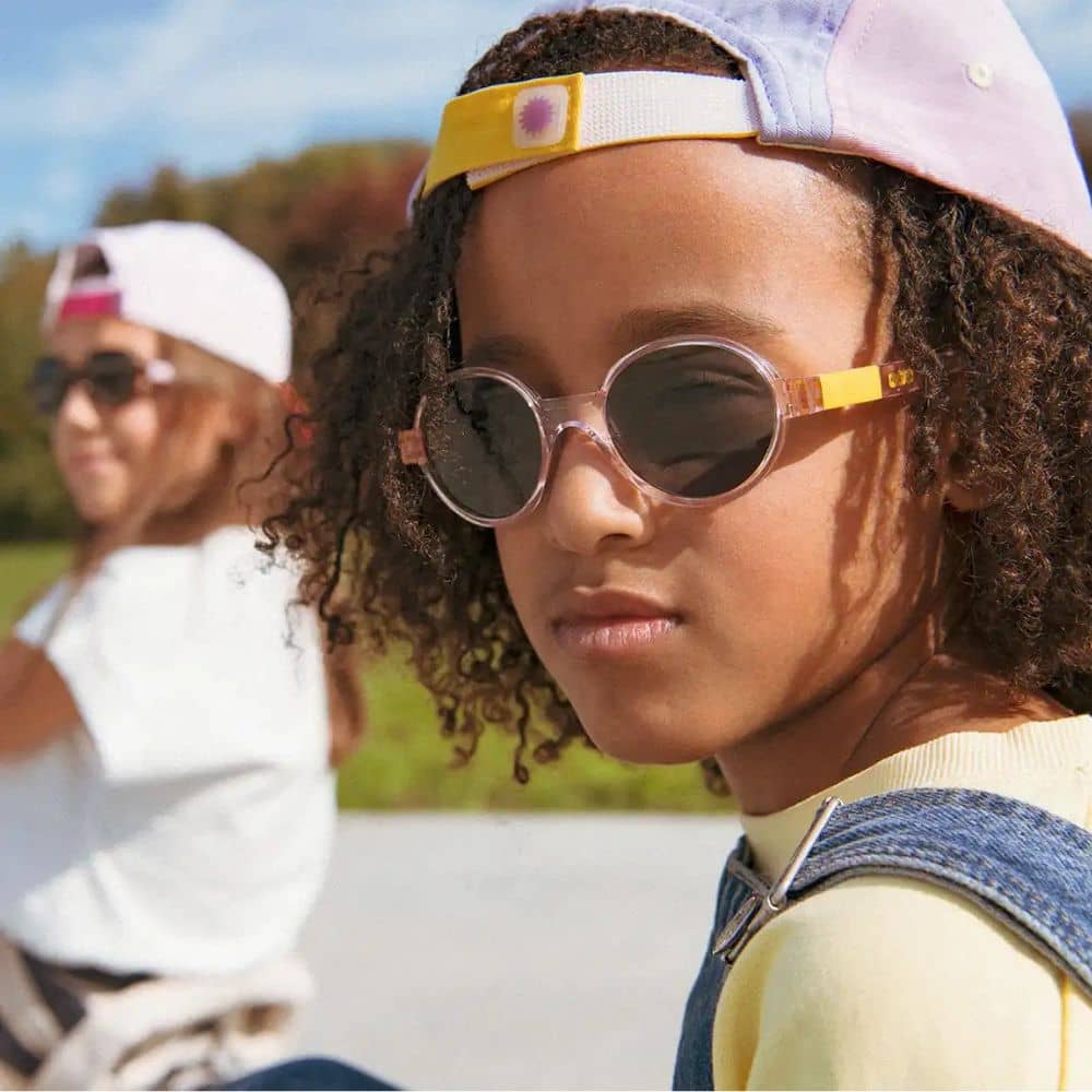 Flexible polarisierte Kindersonnenbrille Pop 4-7 J. -  Nude Sun