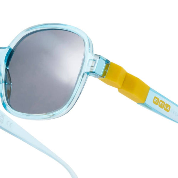 Flexible polarisierte Kindersonnenbrille Urban 4-7 J. - Storm Yellow