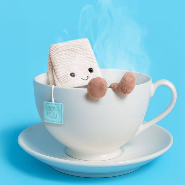Amuseable Steepy Tea Bag – Plüsch-Teebeutel (11 cm)