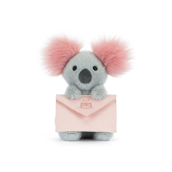 Koala Message – Plüsch-Koala mit Briefumschlag (20 cm)