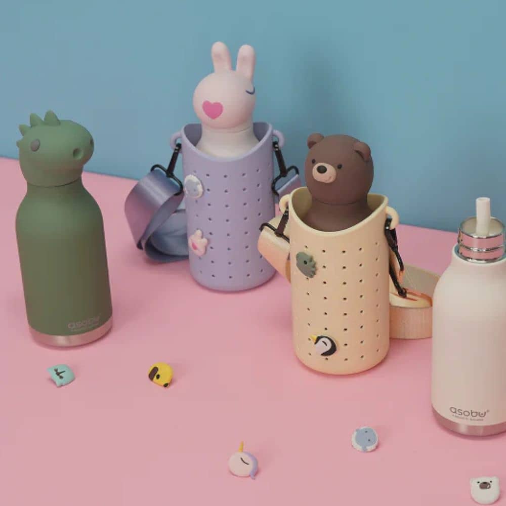 Flaschenhalter mit Gurt Bestie Sling – Violett