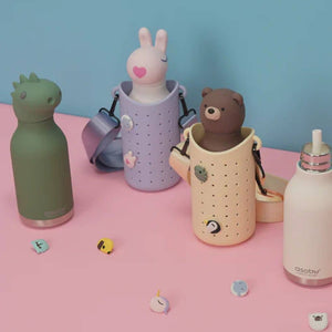 Flaschenhalter mit Gurt Bestie Sling – Violett