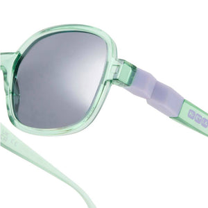 Flexible polarisierte Kindersonnenbrille Urban 4-7 J. - Green Lavender