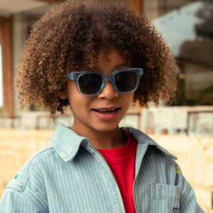 Polarisierte Sonnenbrille Road für 7–11-Jährige – Turquoise Stone