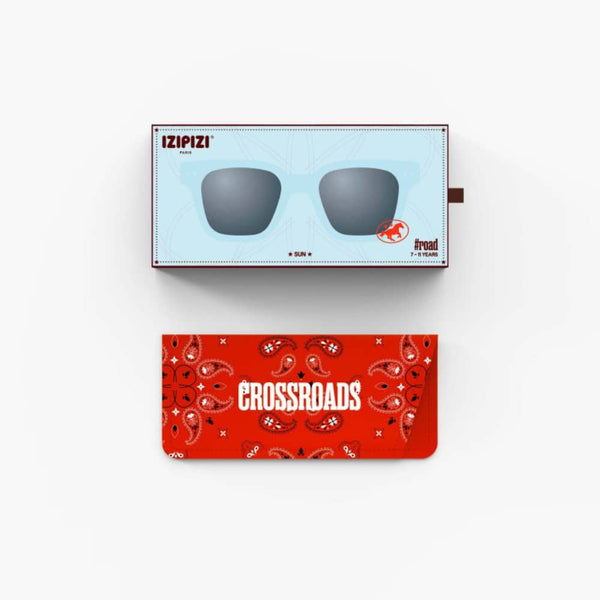 Polarisierte Sonnenbrille Road für 7–11-Jährige – Turquoise Stone