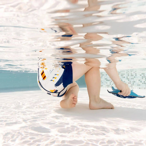 Happy Nappy DUO Schwimmwindel für 2–3-Jährige – Tug Boats (XXL)