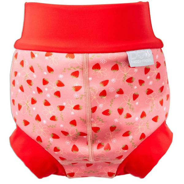 Happy Nappy DUO Schwimmwindel 6–12 Monate – Strawberry Field (L)