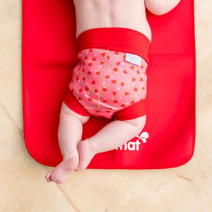 Happy Nappy DUO Schwimmwindel 6–12 Monate – Strawberry Field (L)