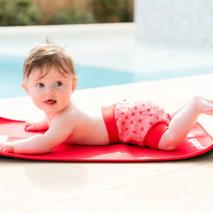 Happy Nappy DUO Schwimmwindel 12–24 Monate – Strawberry Field (XL)