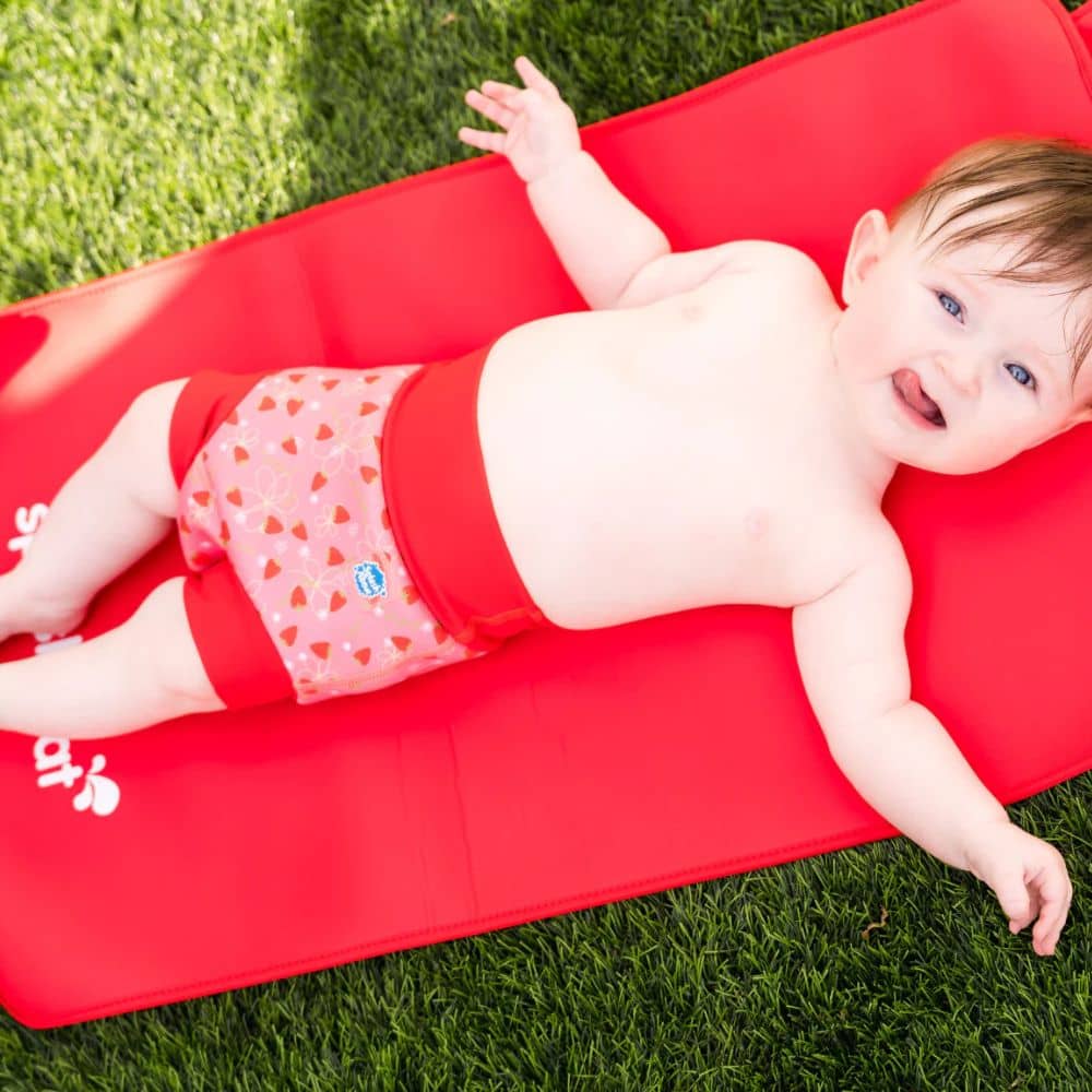 Happy Nappy DUO Schwimmwindel 12–24 Monate – Strawberry Field (XL)