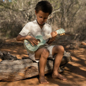 Holzgitarre – Safari Friends, grün