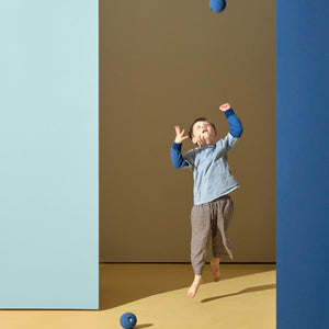 Schaumstoffbälle-Set - deep blue/sky blue (3 Stück)