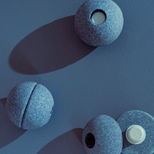 Schaumstoffbälle-Set - deep blue/sky blue (3 Stück)