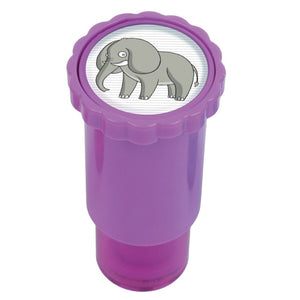 Stempel mit Aufklebern – Dschungel