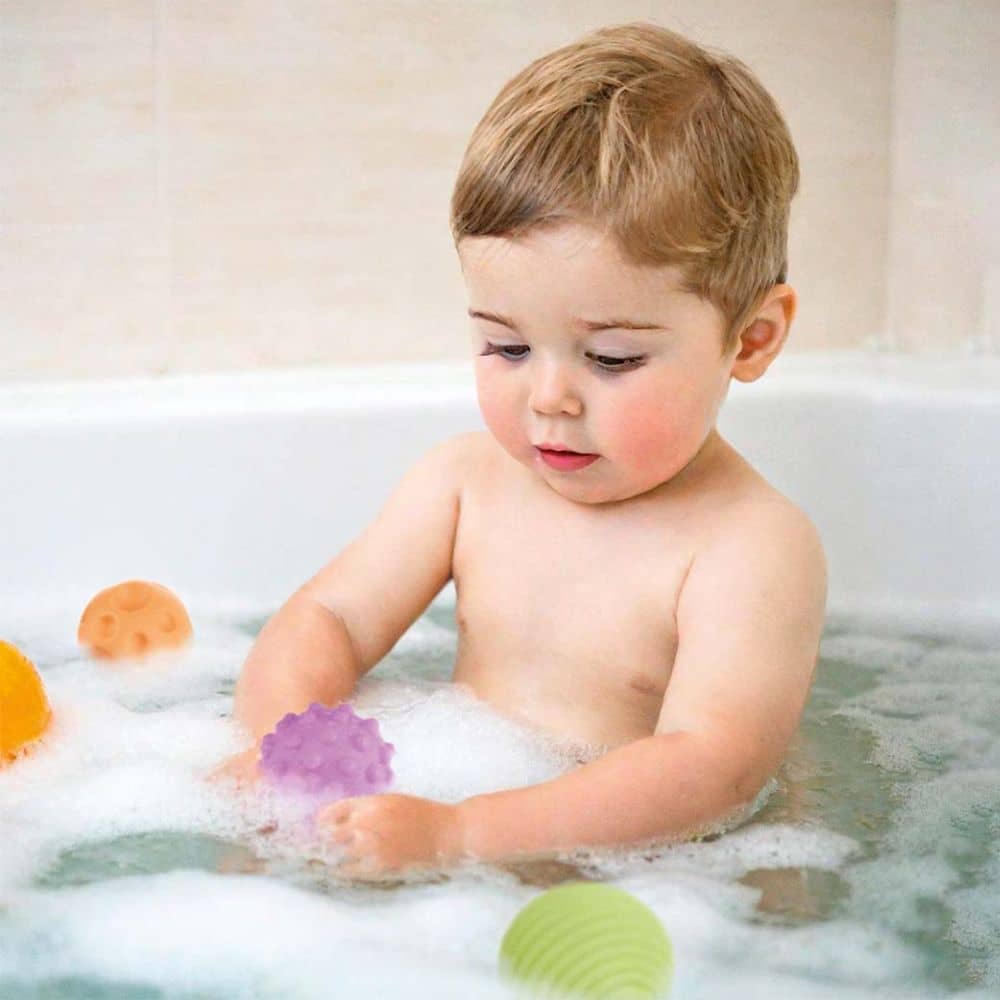 Sinnesbälle für die Badezeit - Bath Time, 6 Stück