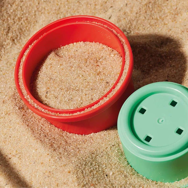 Bunte Bad- und Sandbecher - Bath Time, 8 Stück