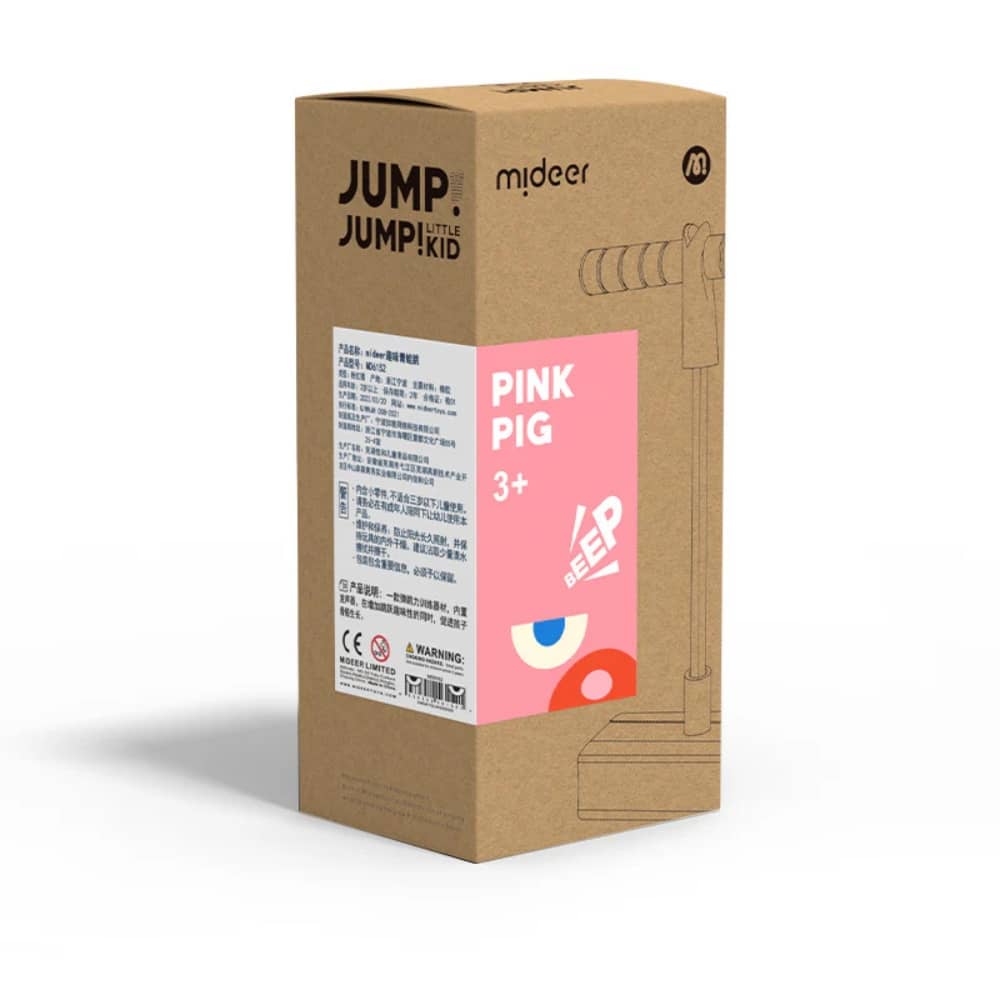 Pogo-Hüpfer mit Sound - Pink