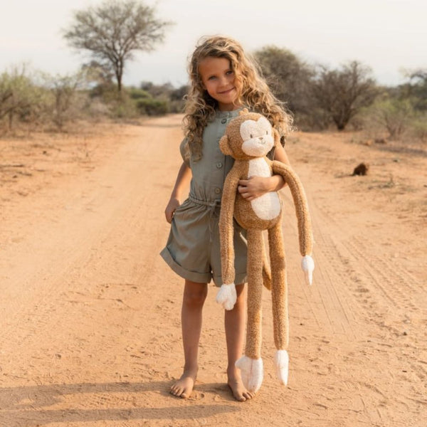 Kuscheltier Safari Friends – Äffchen, 80 cm