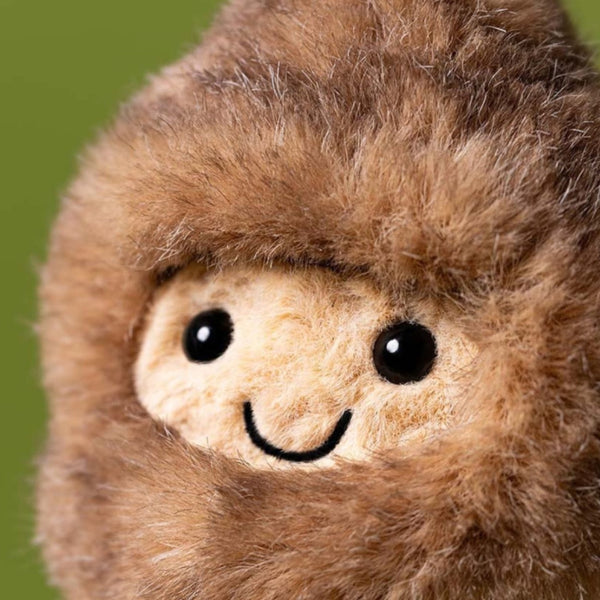 Kuscheltier – Plüsch-Yeti Fröhlicher Erdnuss – 15 cm
