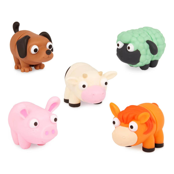 Battat Li'l Barn Buddies sensorische Röhren Bauernhoftiere - Ansicht 6