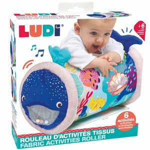 Sensorik-Rolle für Babys LUDI – Wal