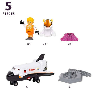 Übersicht aller 5 Teile des Space Shuttles