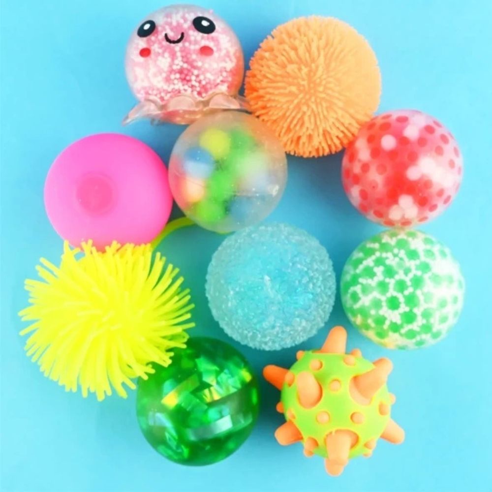 Stressball & Fidget Toys Set 10-tlg.