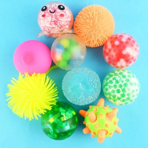 Stressball & Fidget Toys Set 10-tlg.