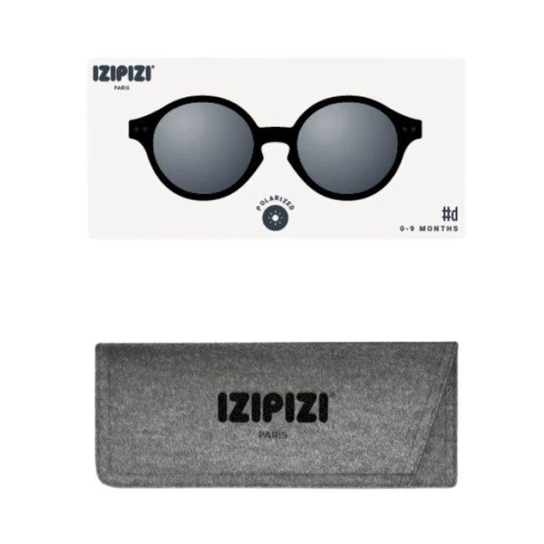 Sonnenbrille mit Polarisation Baby D 0-9 Monate - Black