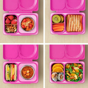 Lunchbox mit Thermosbehälter OmieBox Up - Pop Pink