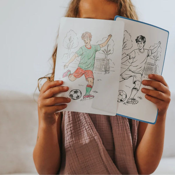 Nachfüllkarten – Kidydraw Pad – Sport (30 Stück, ab 8 Jahren)