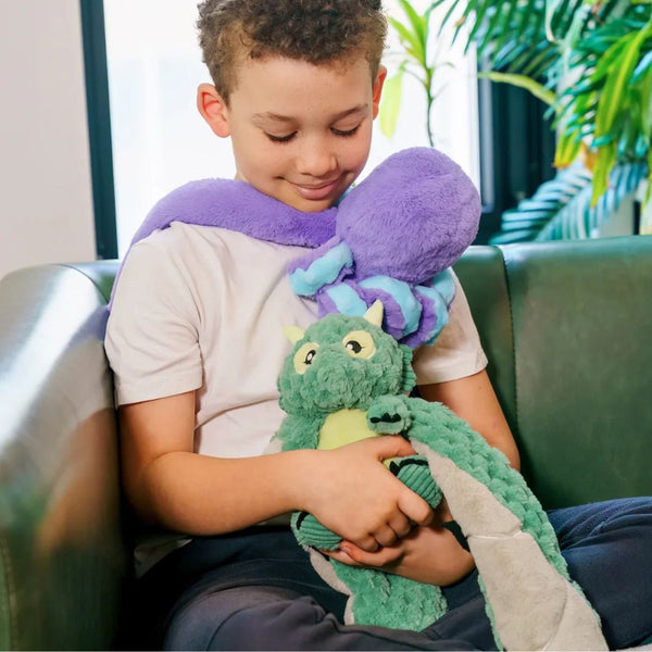 Wärme-Kühl-Kuscheltier - Drache Zephyr (1,1 kg)