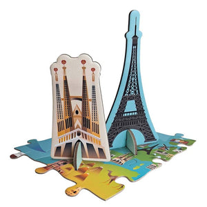 3D-Puzzle – Weltwahrzeichen (240 Teile)