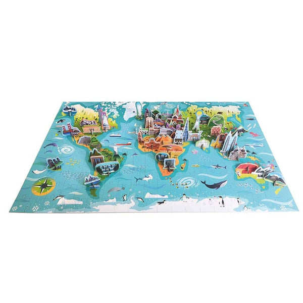 3D-Puzzle – Weltwahrzeichen (240 Teile)