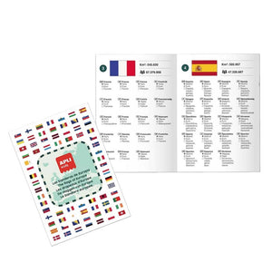 Magnetisches Lernspiel – Flaggen Europas