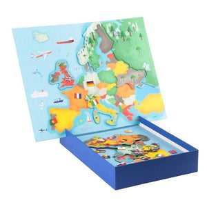 Magnetisches Lernspiel – Flaggen Europas