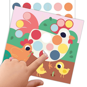 Kreativ-Set mit Stickern – Bauernhof