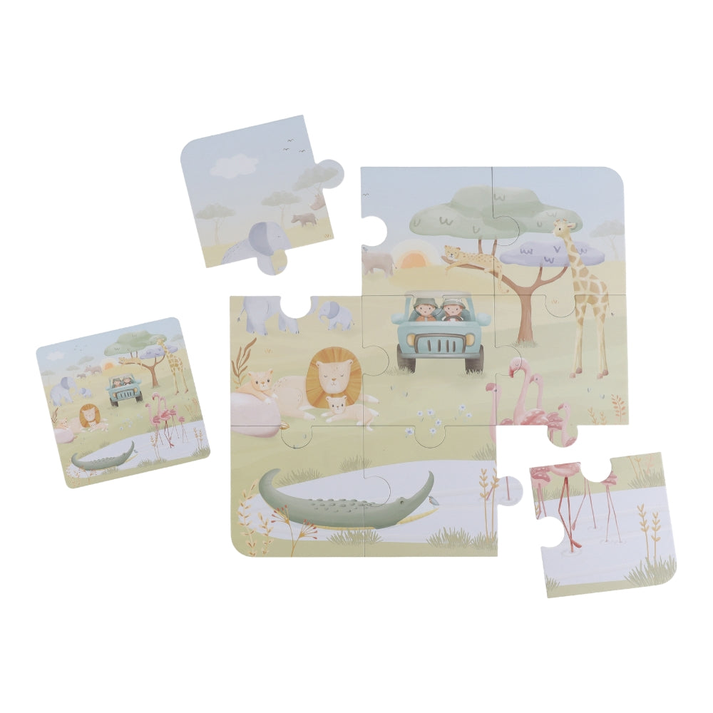 Puzzle XL - Safari Friends (22 Teile)