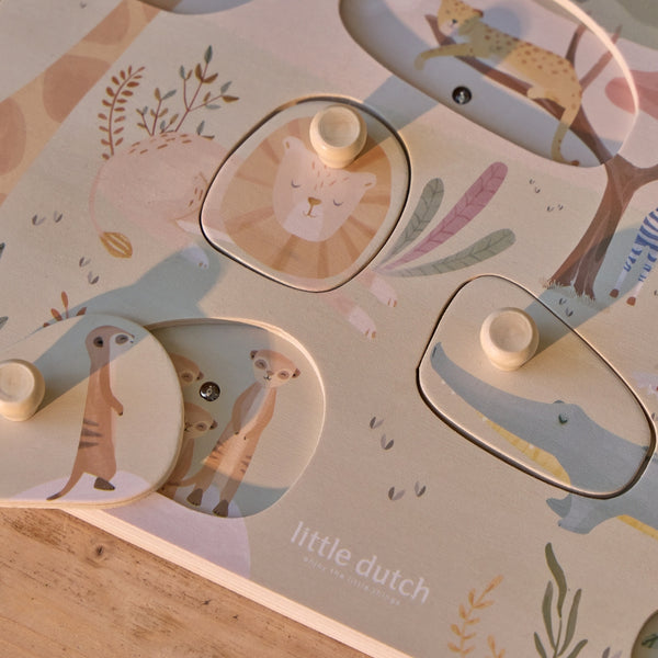 Sound-Puzzle - Safari Friends