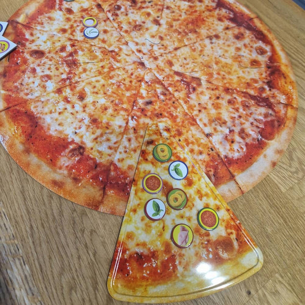 Logikspiel - Pizza Rummy (Magnetisches Kartenspiel)