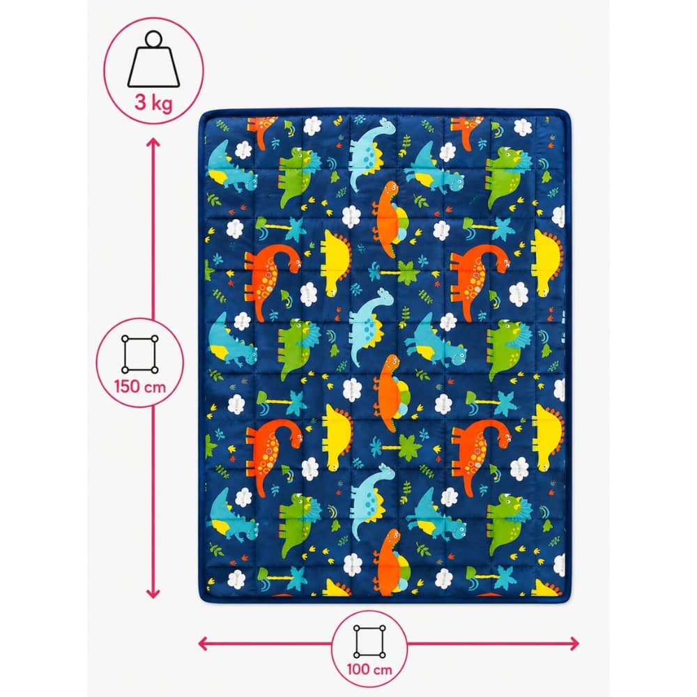 Sensorische Gewichtsdecke – Blau, 3 kg